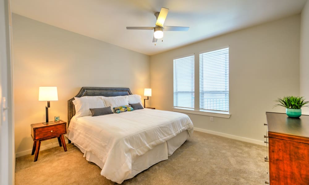 Luxor Club offers a Bedroom with large windows for lots of light in Jacksonville, Florida