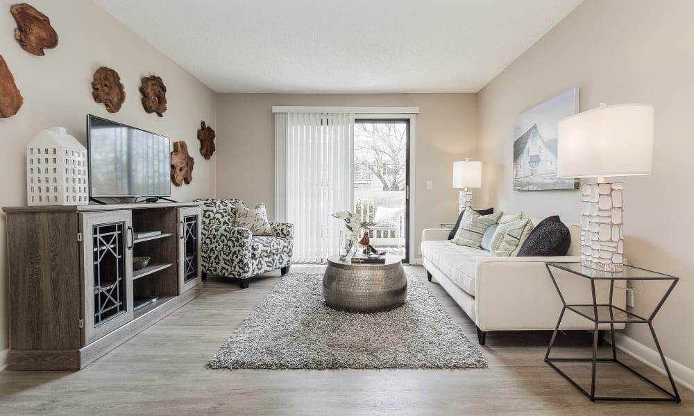 Living Room at Sheffield Heights Apartment Homes in Nashville, Tennessee