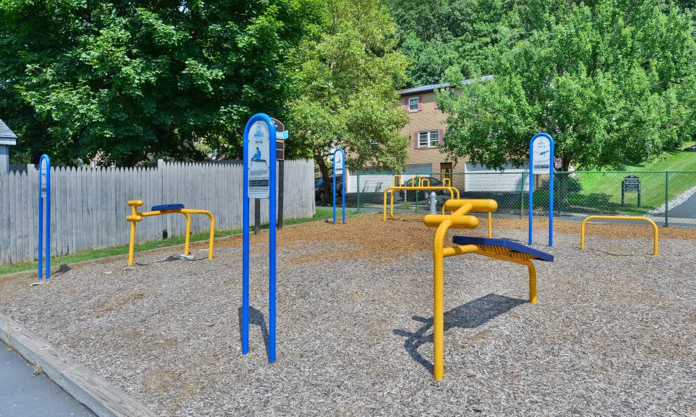 Playground area at Whitestone Village Apartment Homes in Allentown, Pennsylvania