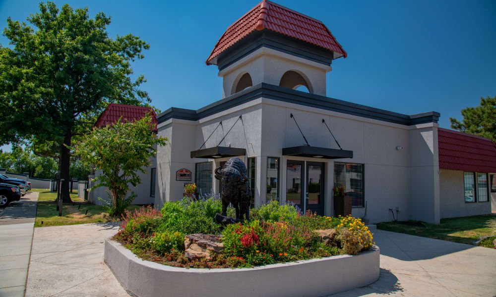 The leasing office at Council Place Apartments in Oklahoma City, OK