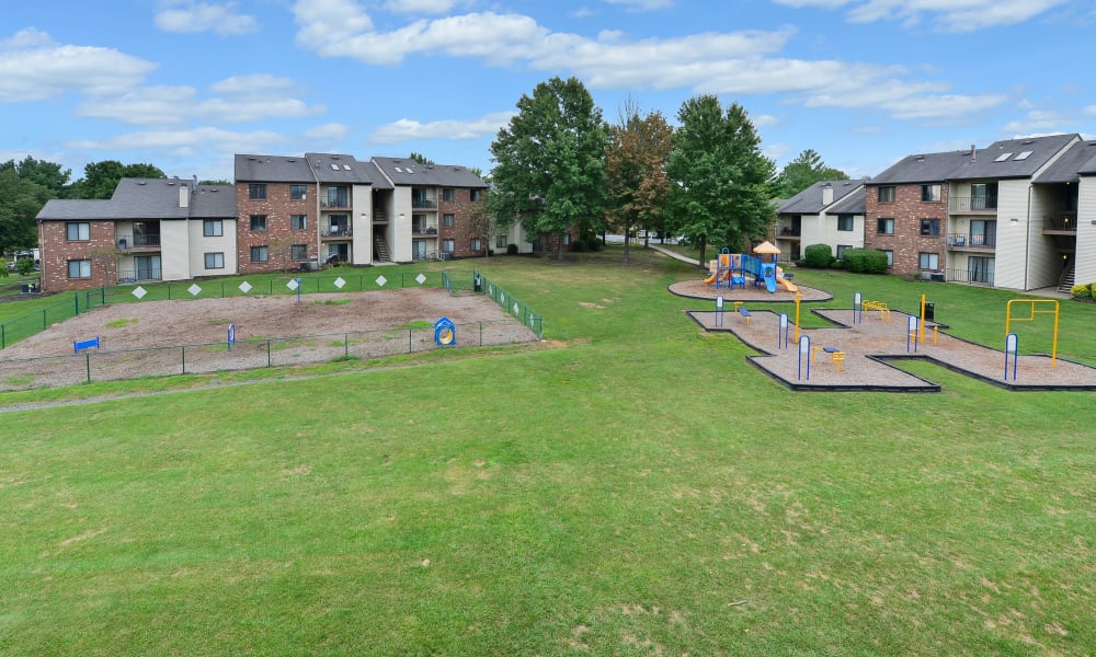 Plenty to do outdoors at Cranbury Crossing Apartment Homes in East Brunswick, New Jersey