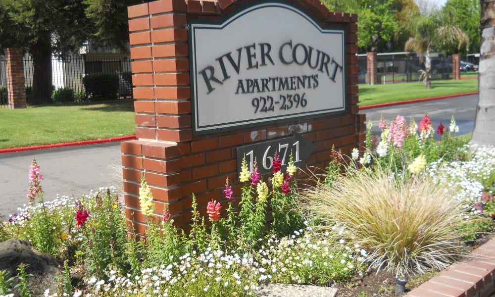 Exterior of our apartments at River Court Apartments in Sacramento, CA