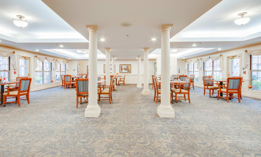 Symmetrical picture of the main area at Brentwood at LaPorte in La Porte, Indiana