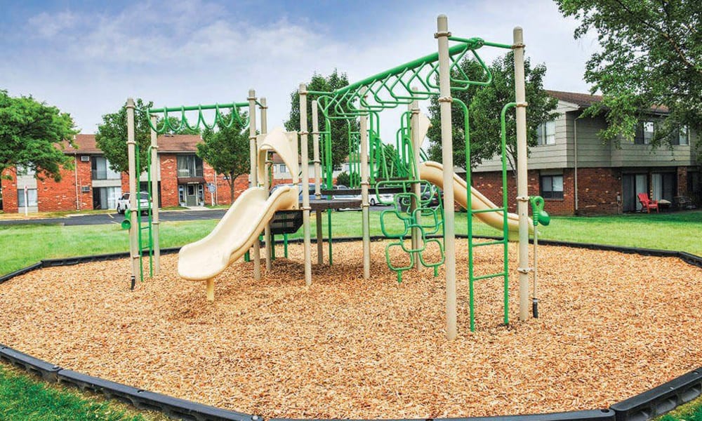 Playground at Crossroads Apartments & Townhomes in Spencerport, New York