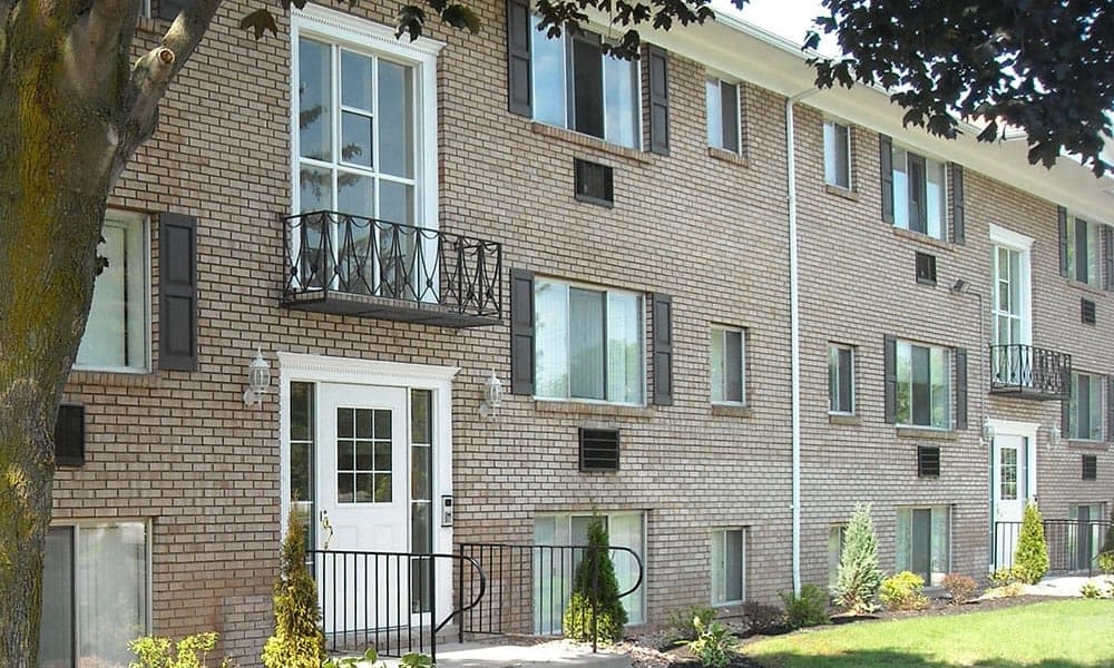 Exterior at Pittsford Garden Apartments in Pittsford, New York