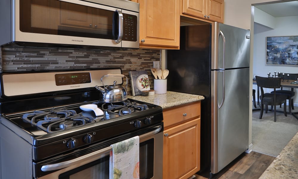 Kitchen at Chesapeake Glen Apartment Homes in Glen Burnie, MD