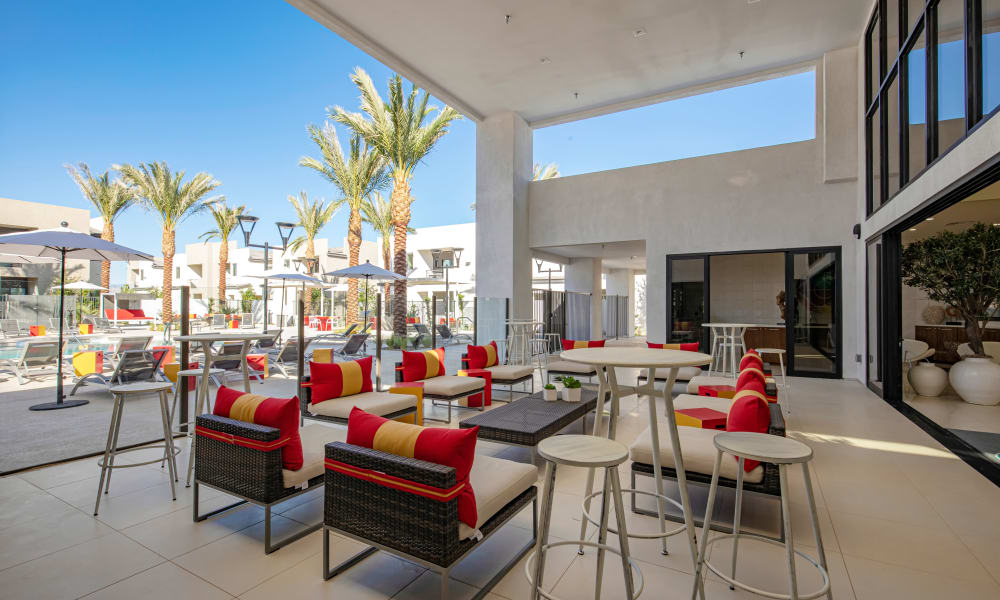 Outdoor Lounge at Revolution in Henderson, Nevada