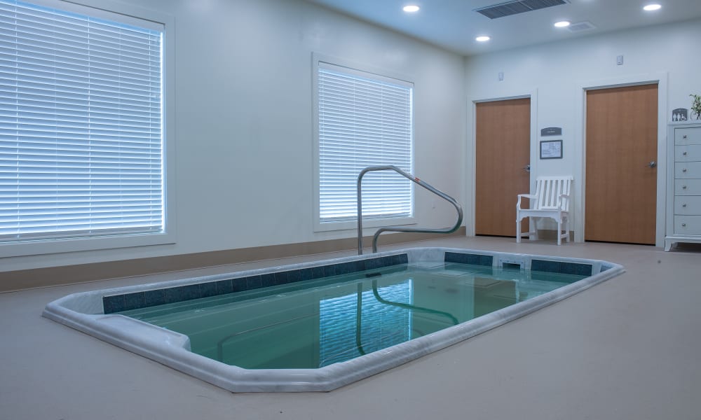 Recreational Pool at Heritage Health Care in Chanute, Kansas