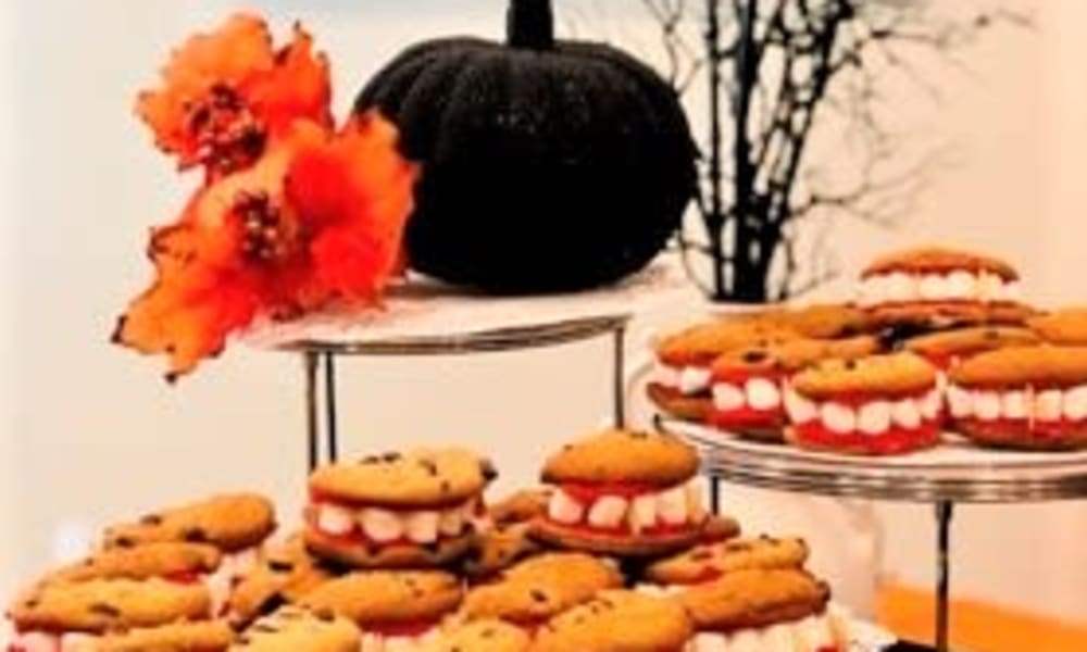 Festive desserts served at Inspired Living Sun City Center in Sun City Center, Florida. 