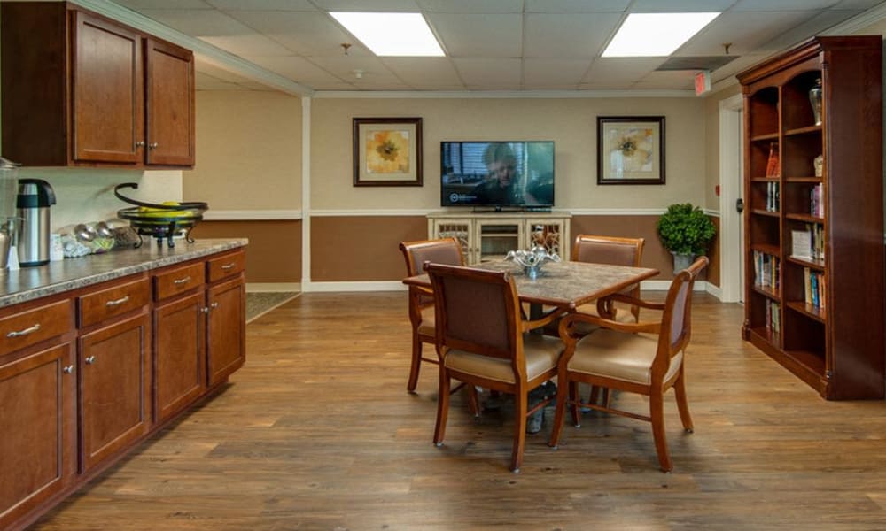 Coffee and Snacks Anytime at Spencer Place in Saint Peters, Missouri