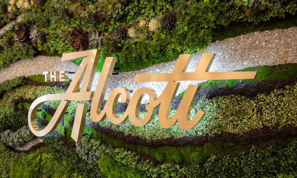 Trendy Live wall The Alcott in Denver, Colorado