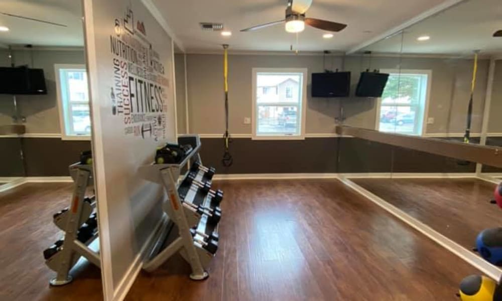 Mountain View Apartments offers community fitness center in Bozeman, Montana