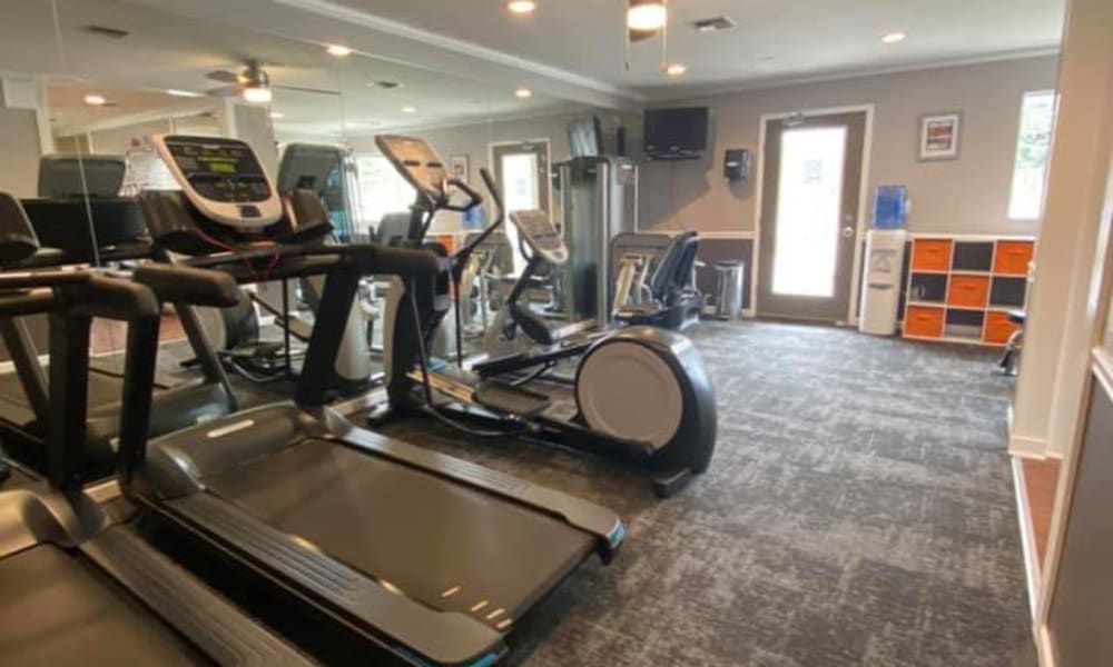 Mountain View Apartments has an onsite community fitness center Bozeman, Montana