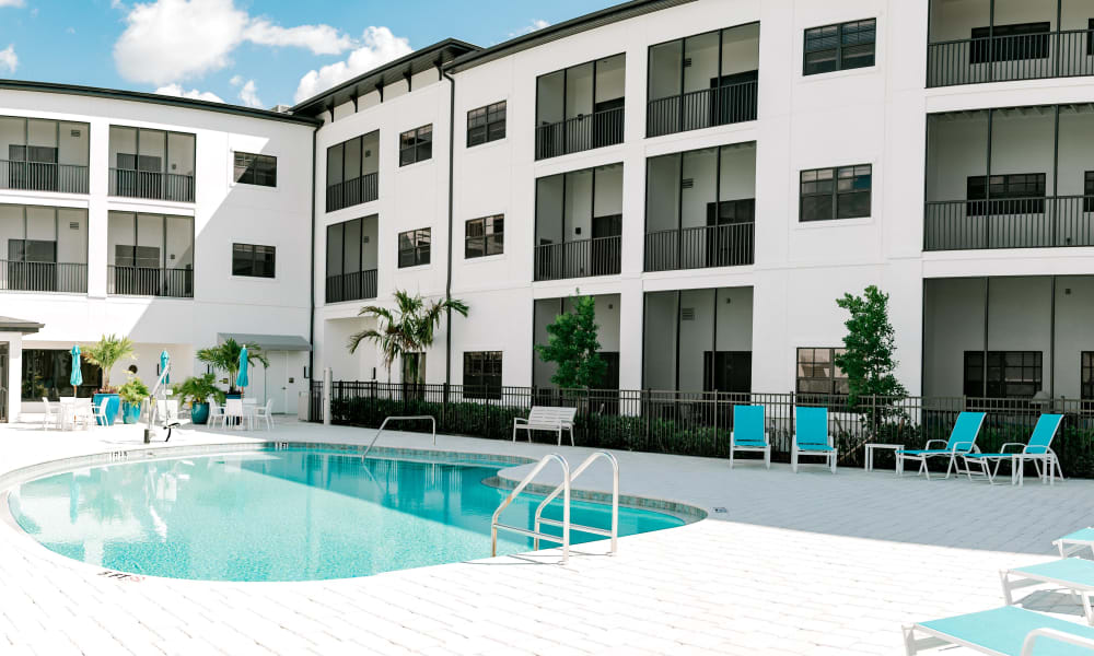 Outdoor pool at Keystone Place at Four Mile Cove