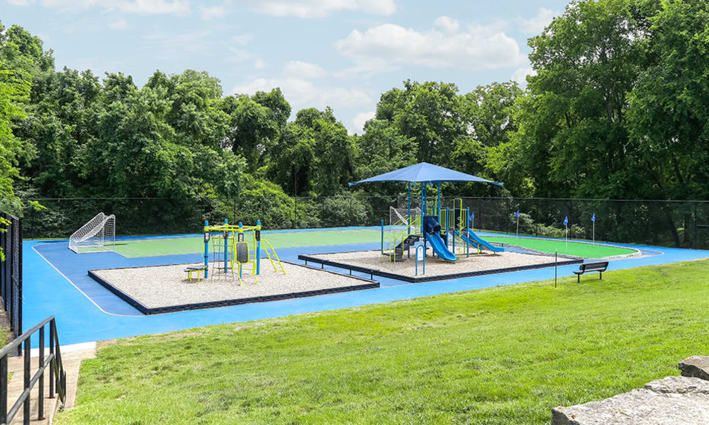 Playground area at Westpointe Apartments in Pittsburgh, Pennsylvania