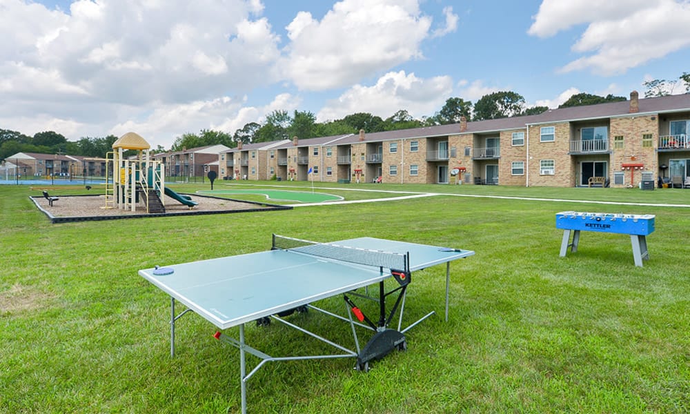 Ping pong table at The Fairways Apartment Homes in Blackwood, NJ
