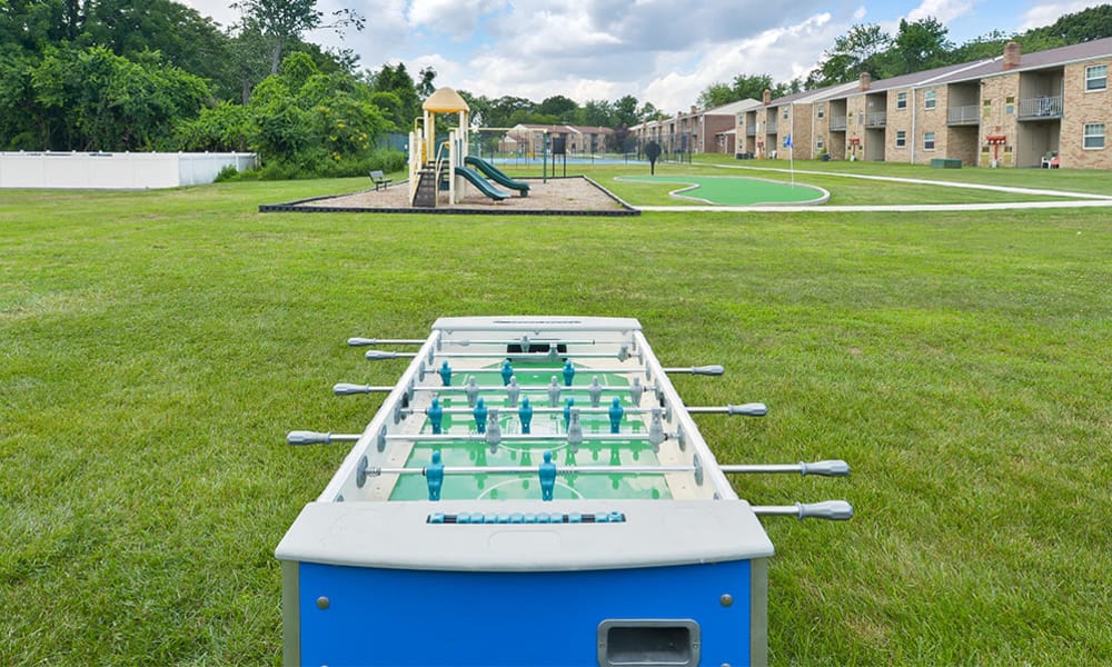 Outdoor games at The Fairways Apartment Homes in Blackwood, NJ