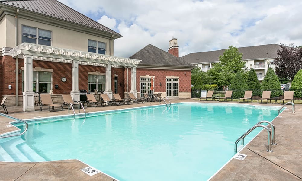 Swimming pool at Marquis Place in Murrysville, Pennsylvania