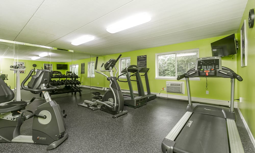 Fitness center at Wexford Apartment Homes in Charlotte, North Carolina