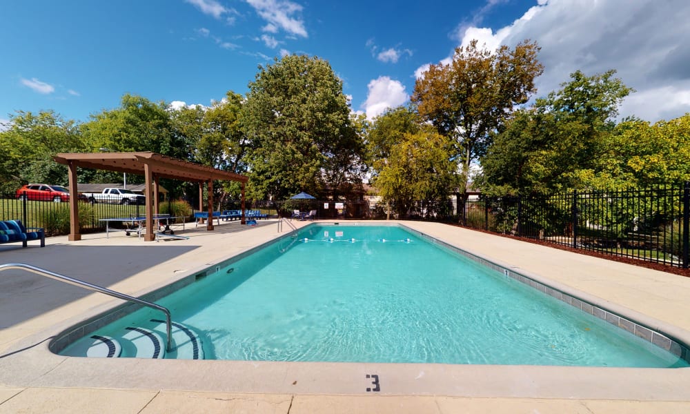 Lounge by the pool at The Residences at Stonebrook in Nashville, Tennessee