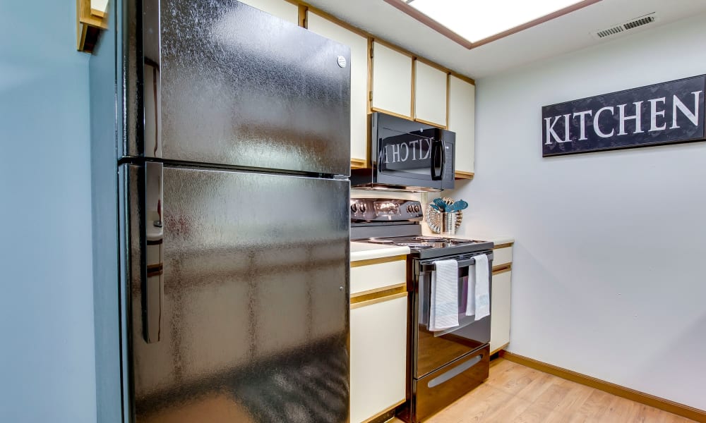 Spacious kitchen at The Highlands in Fairborn, Ohio