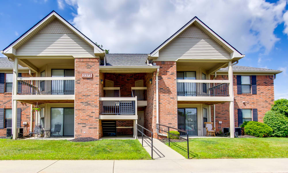 Apartment homes at The Highlands in Fairborn, Ohio