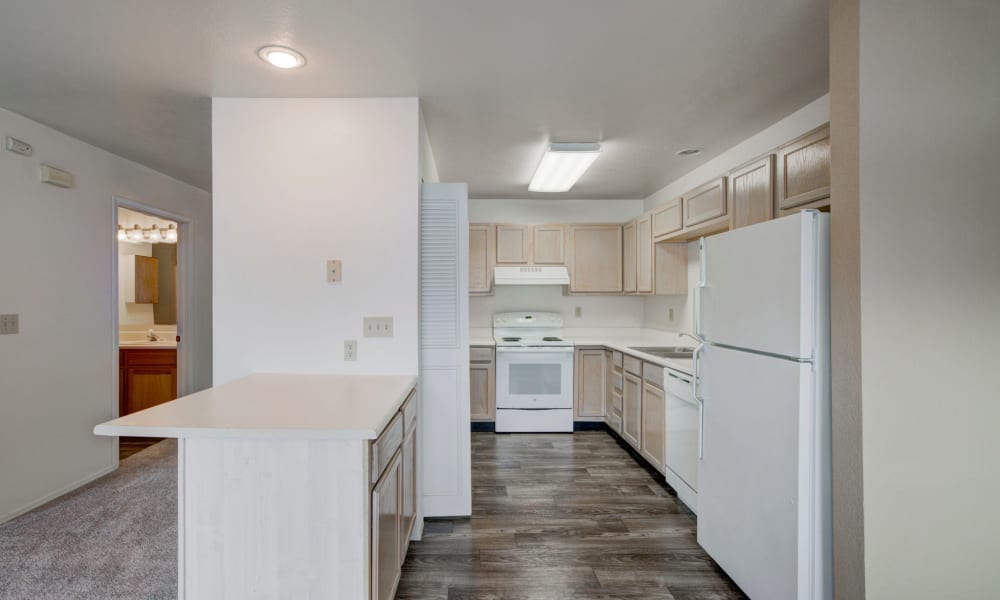 Mountain View Apartments offers  renovated interior with spacious kitchens Bozeman, Montana