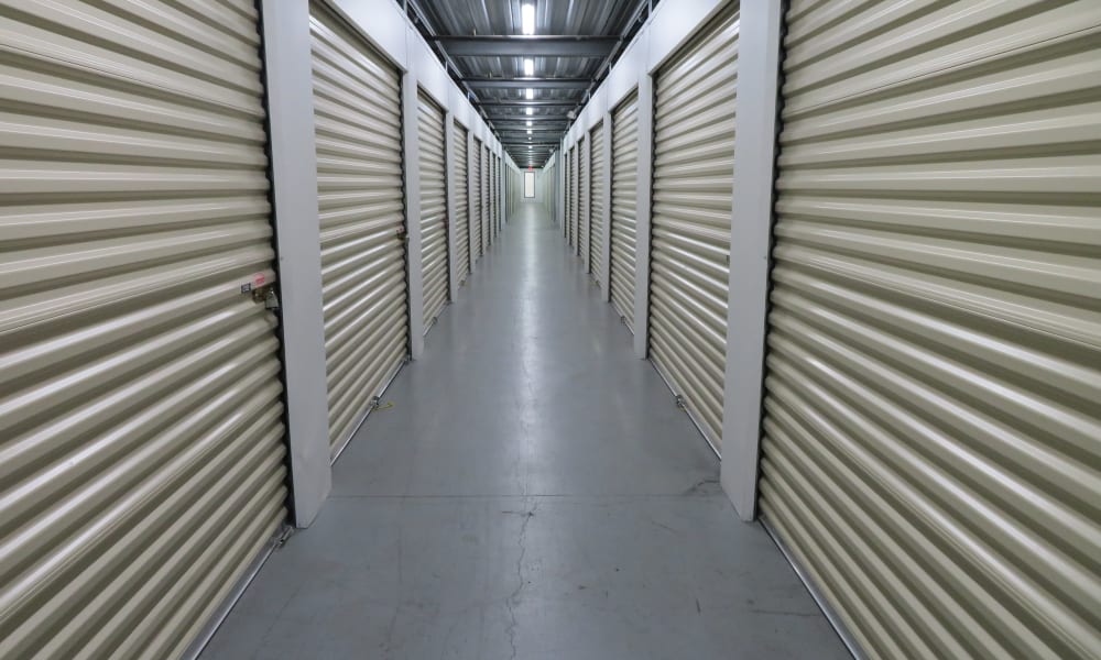 Temperature controlled storage units at Stop-N-Go Storage in Jacksonville, Florida