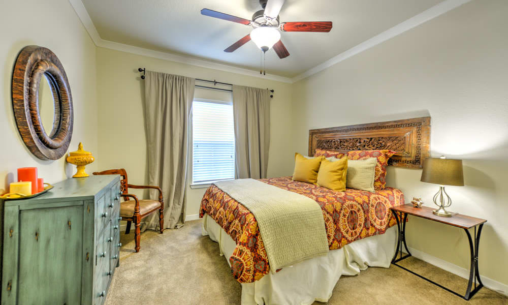 Cozy Bedroom in model home at Hacienda Club in Jacksonville, FL