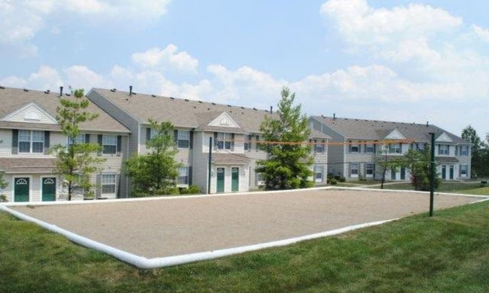 Sand volleyball at Preserve at Sagebrook Apartment Homes in Miamisburg, Ohio