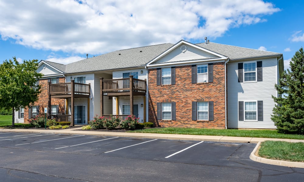 Bright exterior at Lakefront at West Chester in West Chester, Ohio