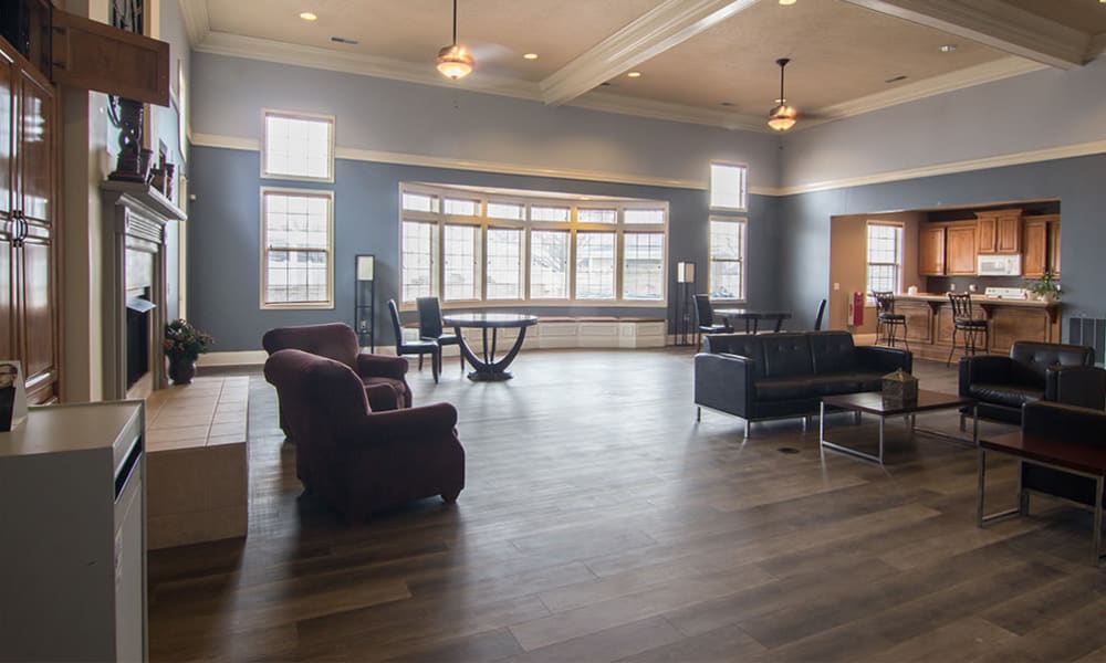 Clubhouse at Avalon at Northbrook Apartments & Townhomes in Fort Wayne, Indiana