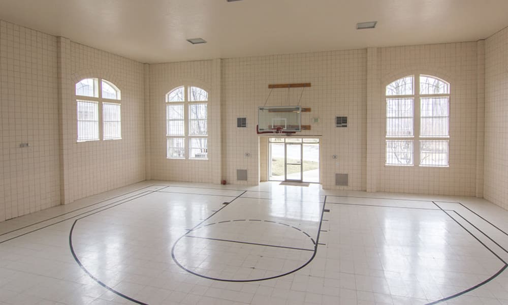 Indoor sport court at Avalon at Northbrook Apartments & Townhomes in Fort Wayne, Indiana
