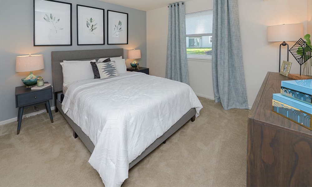 Spacious bedroom at The Landings Apartment Homes in Absecon, New Jersey