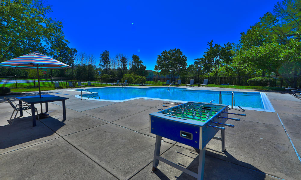 Outdoor Games at The Townhomes at Diamond Ridge in Baltimore, Maryland