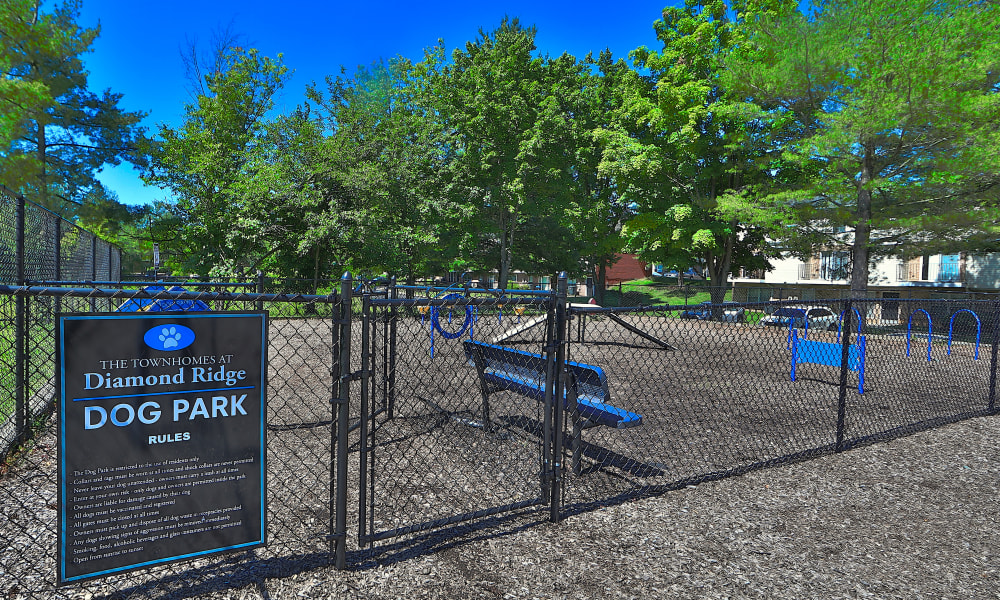 Dog Park at The Townhomes at Diamond Ridge in Baltimore, Maryland