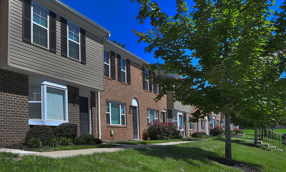 Exterior at The Townhomes at Diamond Ridge in Baltimore, Maryland