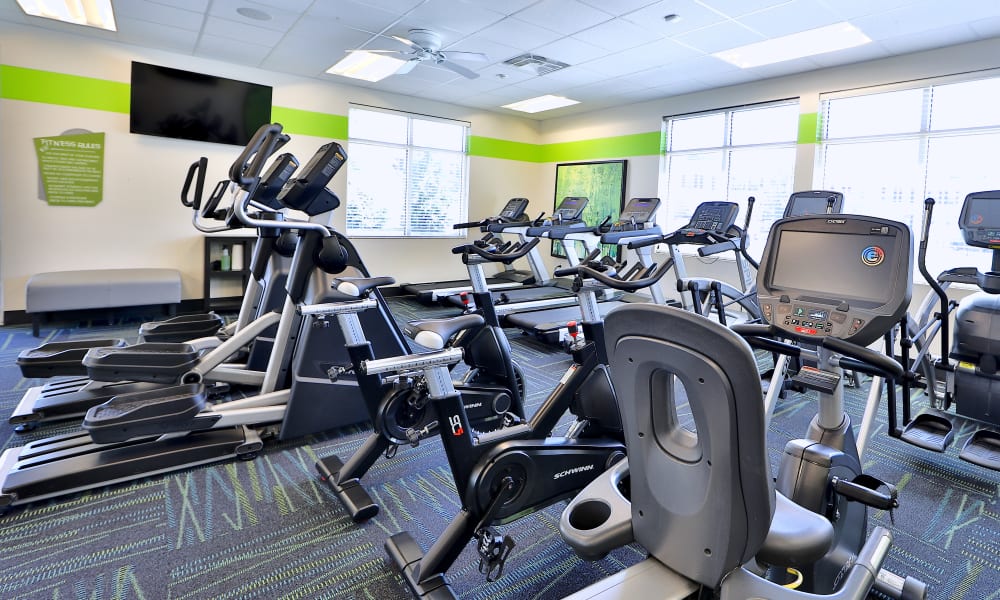 Cardio Area at The Townhomes at Diamond Ridge in Baltimore, Maryland