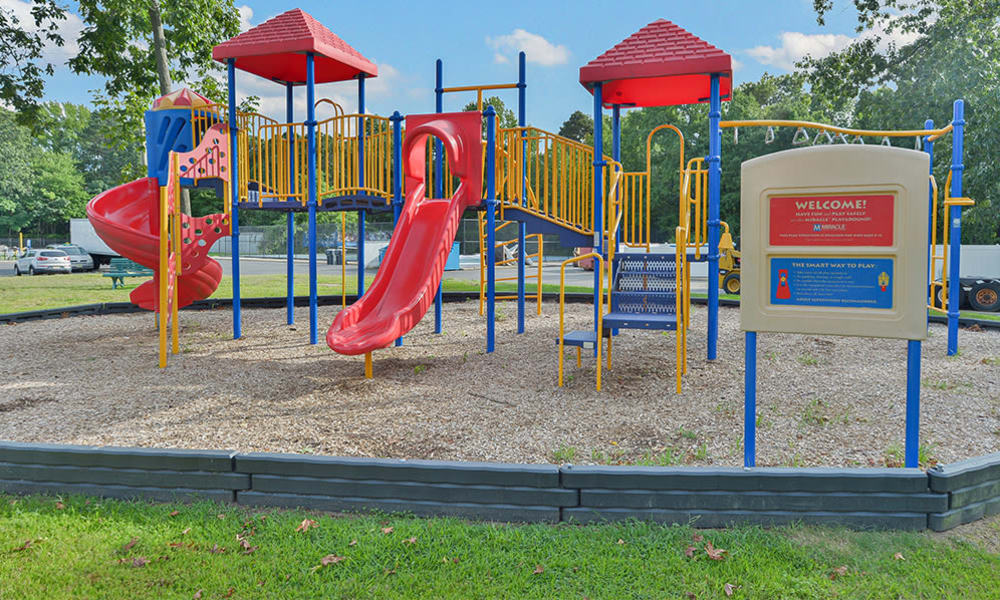 Enjoy apartments with a playground that is great for entertaining at Eatoncrest Apartment Homes