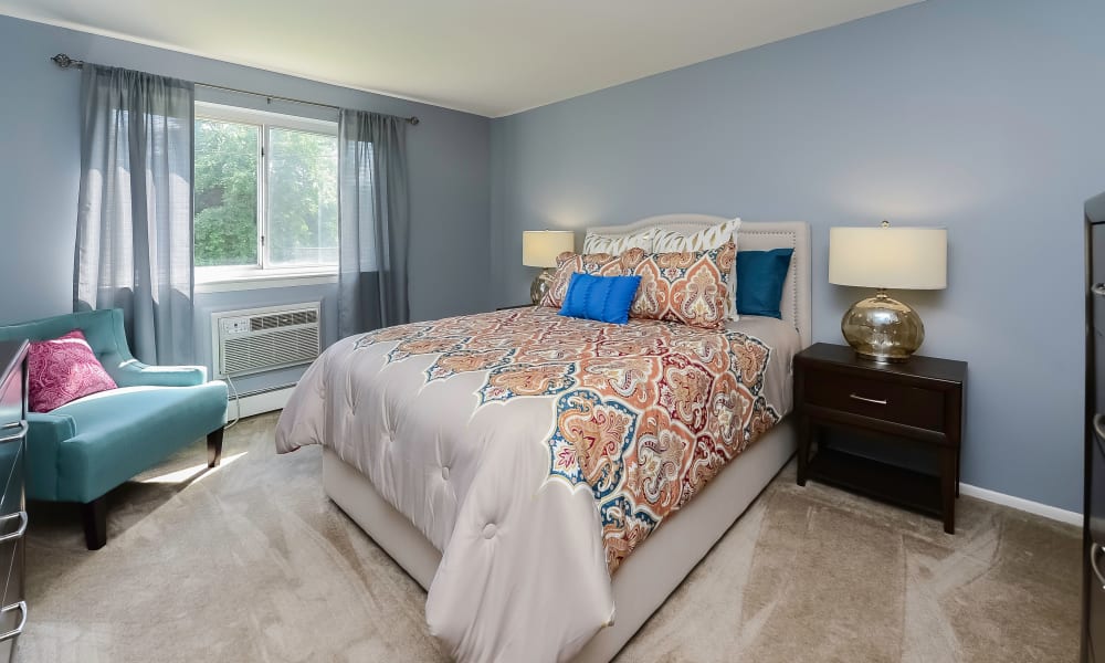 Bedroom at The Village at Cliffdale Apartment Homes in Fayetteville, North Carolina