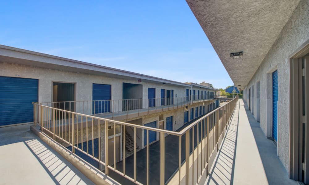 Second floor storage units at Storage Etc…Tarzana in Tarzana, California