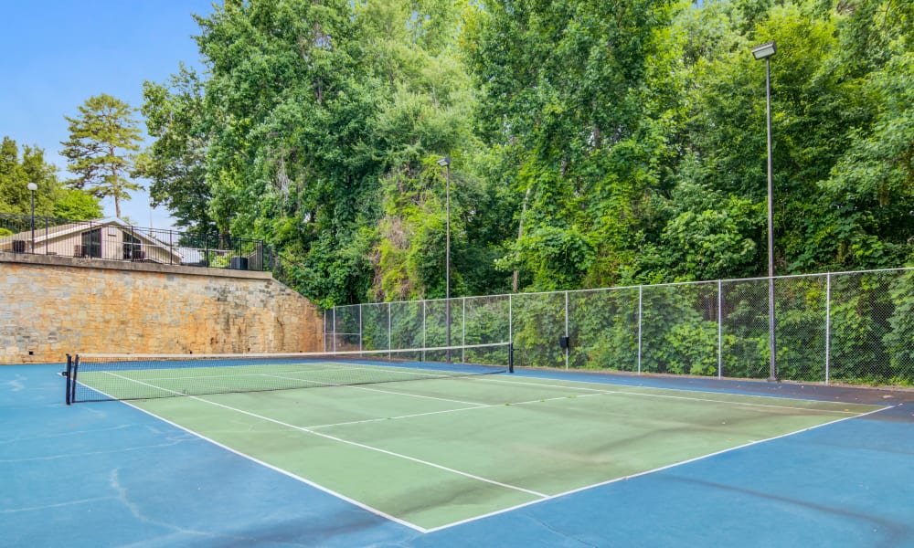 Tennis Court at The Bluffs at Epps Bridge in Athens, Georgia