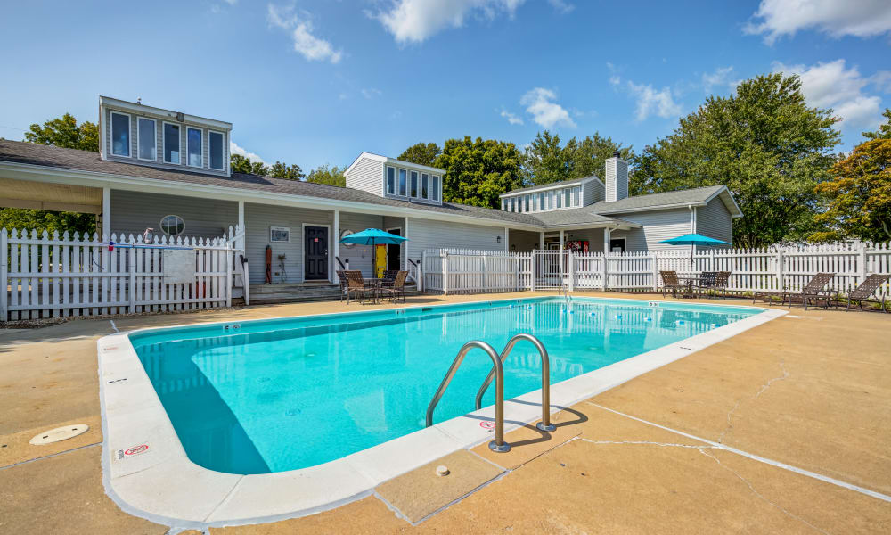 Swimming Pool at Greens at Cross Court in Easton, Maryland