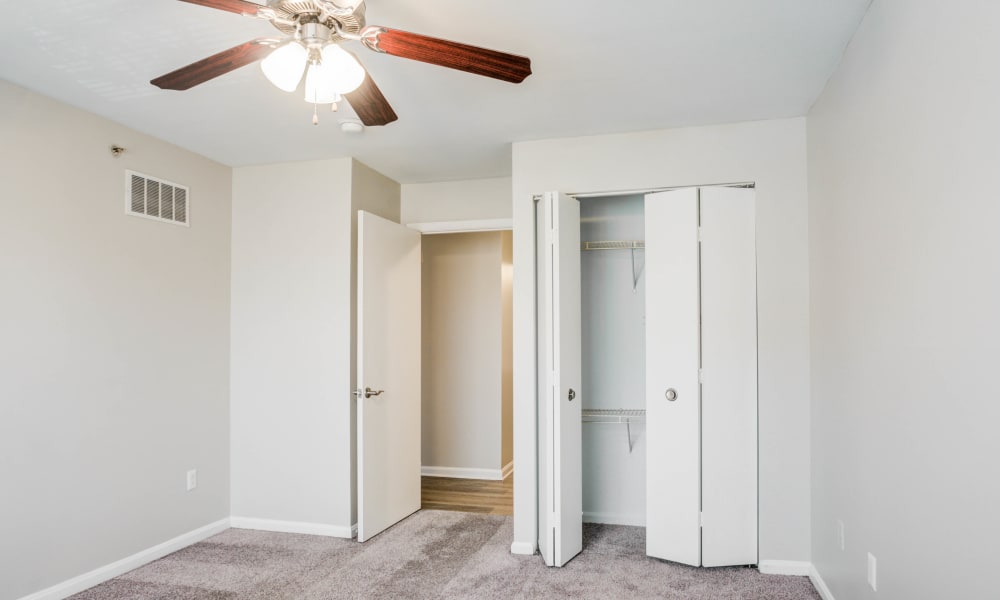 Plenty of storage and closet space at The Vinings at Christiana in Newark, Delaware