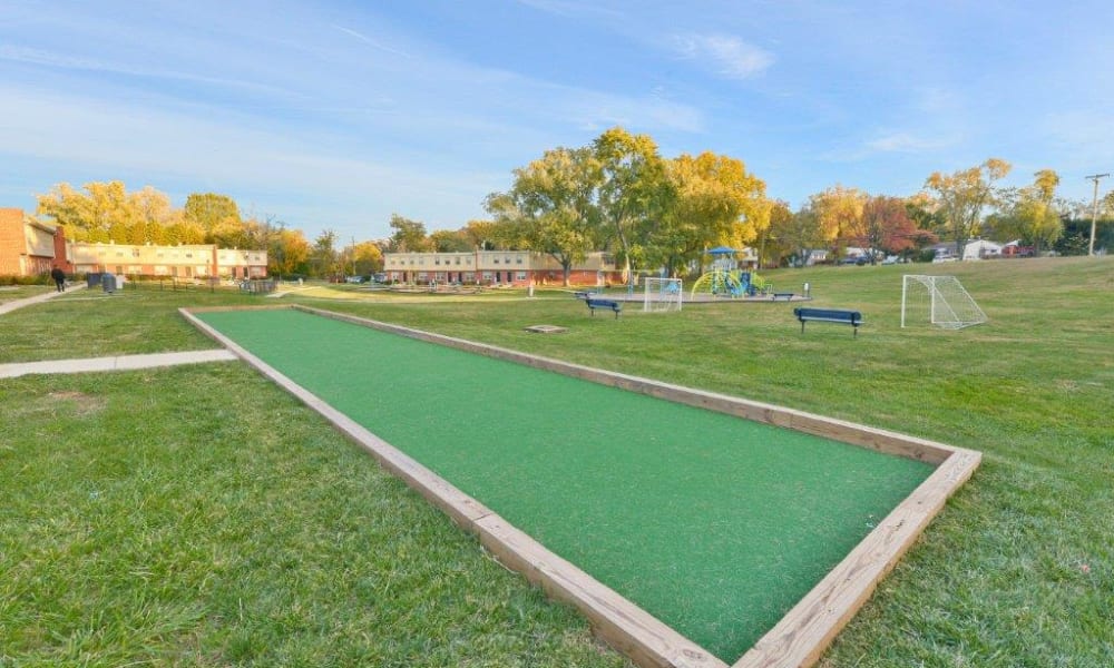 Bocce Ball Court at The Village of Chartleytowne Apartments & Townhomes