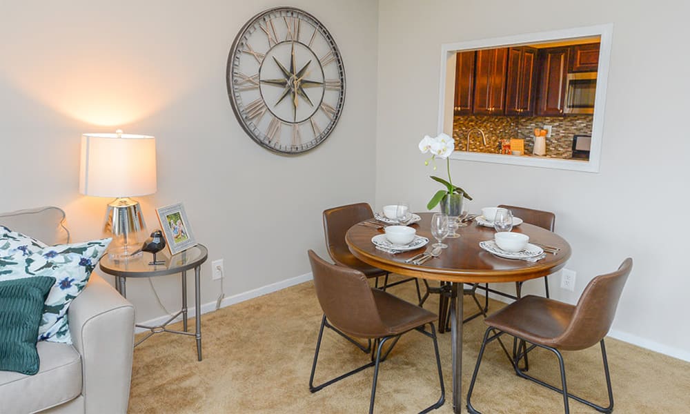 Our Apartments in Cherry Hill, New Jersey offer a dining room