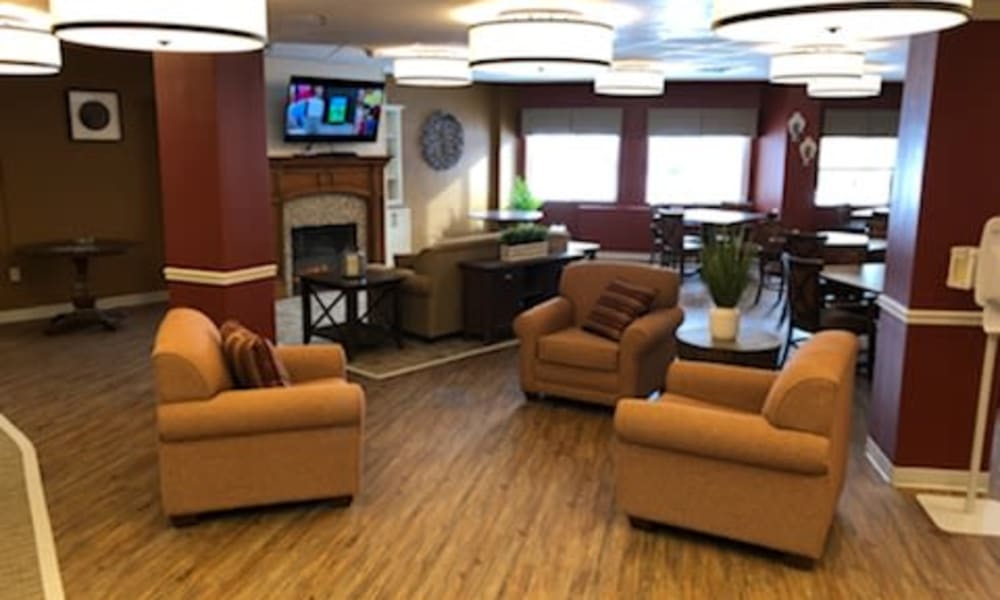 Common area at Villas At Maple Ridge in Spooner, Wisconsin