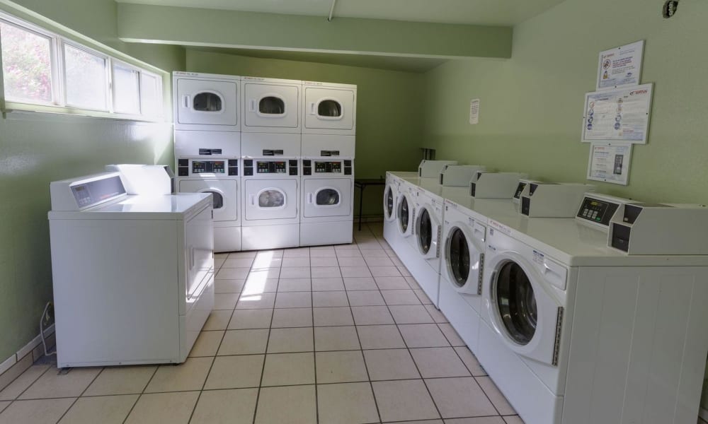 Laundry center at Catalina Crest Apartment Homes in Livermore, California