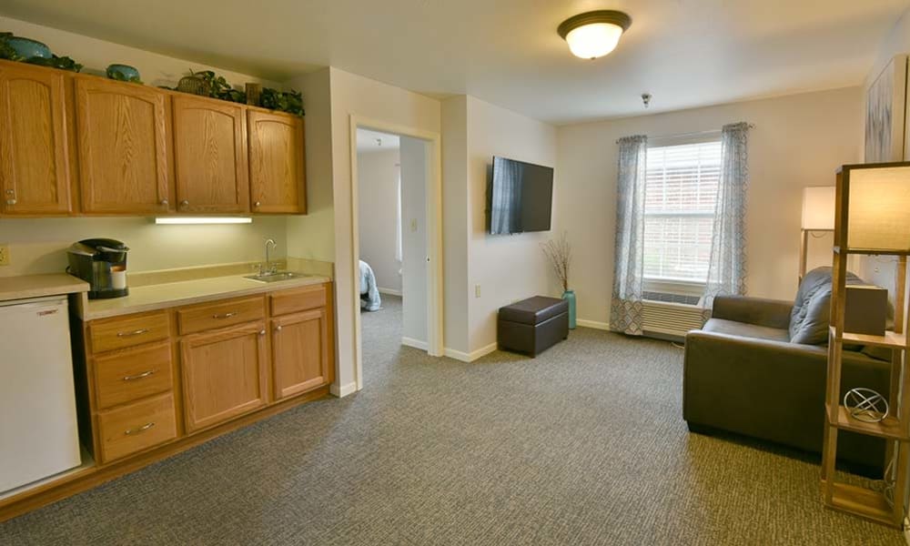 One Bedroom Suite at Henley Place in Neosho, Missouri