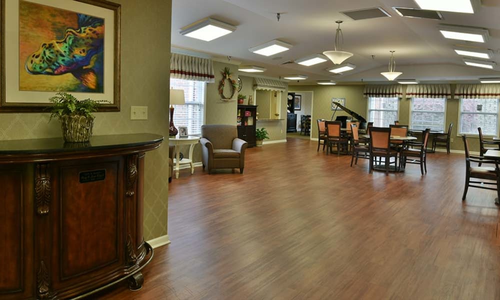 Activities Room at Henley Place in Neosho, Missouri